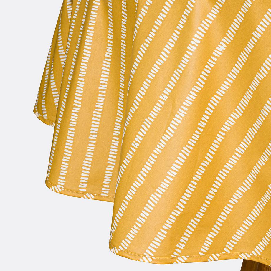 La Redoute Intérieurs Nappe ronde coton enduit  