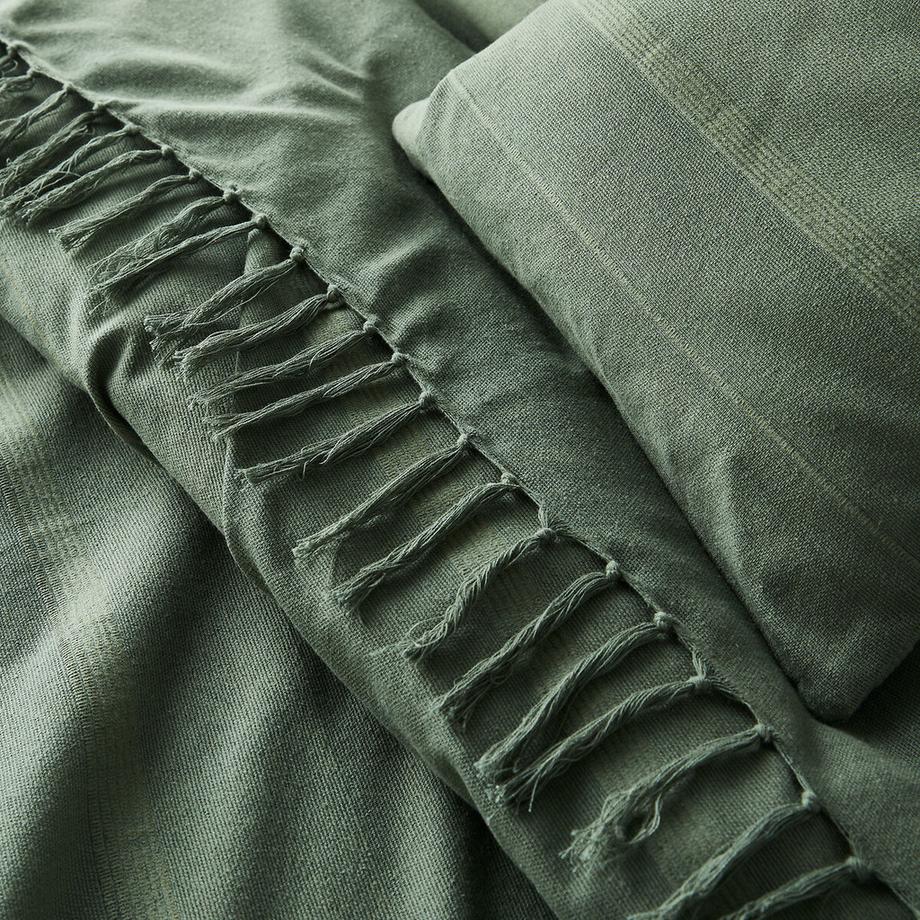 La Redoute Intérieurs Dessus de lit Nedo frangé  