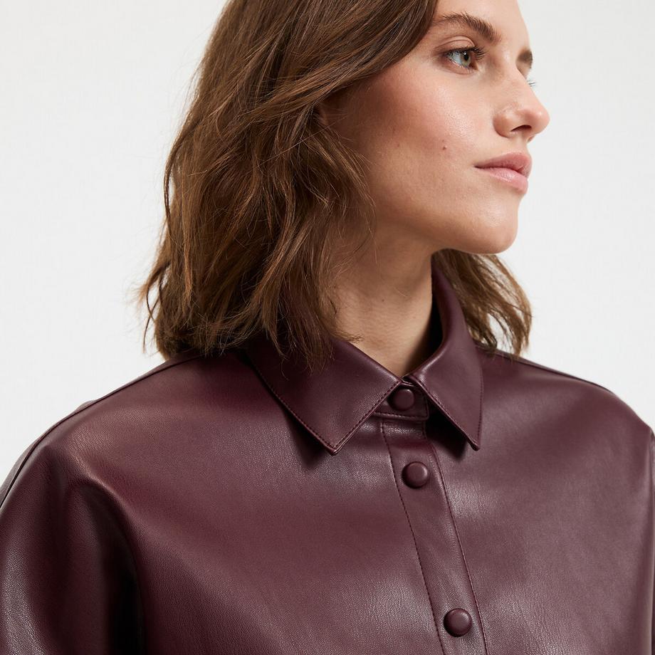 La Redoute Collections Chemise Simili Cuir  