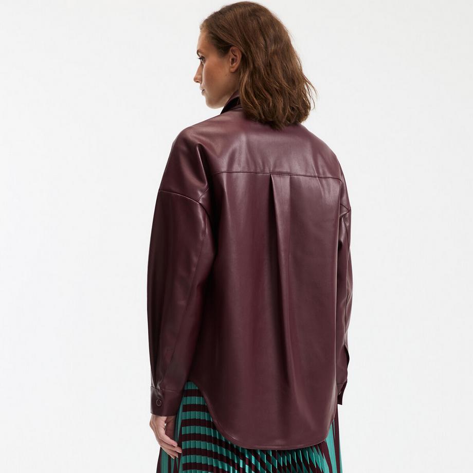 La Redoute Collections Chemise Simili Cuir  