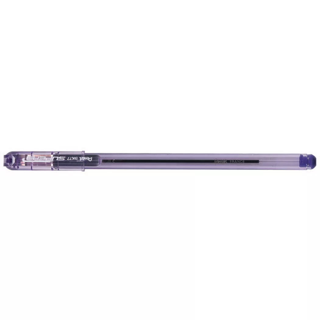 Pentel Stylo à bille SUPERB BK77, bleu