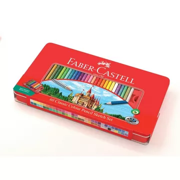 FABER-CASTELL Farbstifte Classic Colour 115894 60 Stück, mehrfarbig