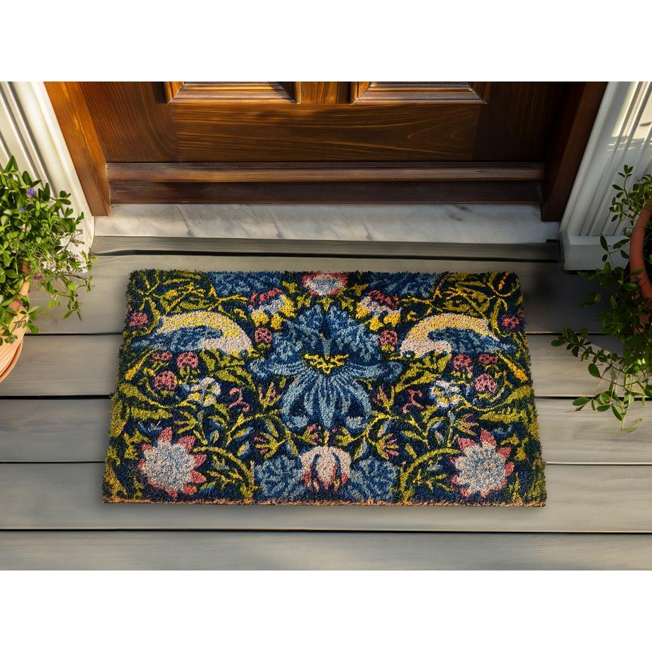 Beliani Tappetino da Ingresso en Fibra di Cocco Moderno SAKESAR  