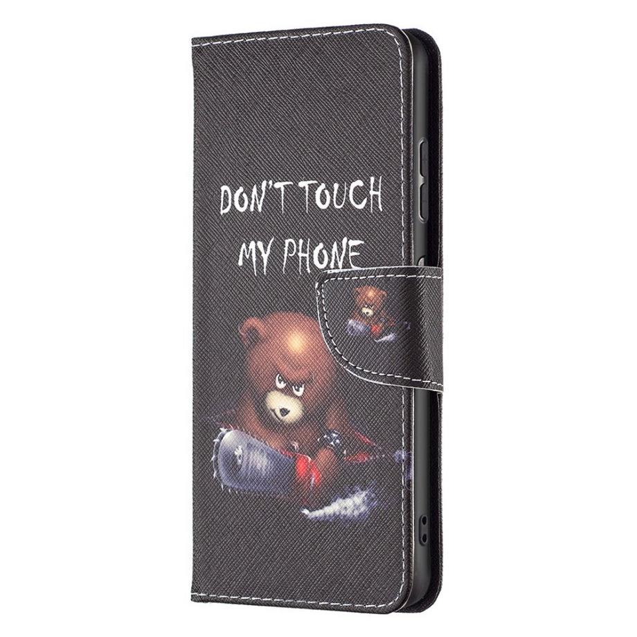 Cover-Discount  Nokia G11 / G21 - Leder Hülle Don't Touch 