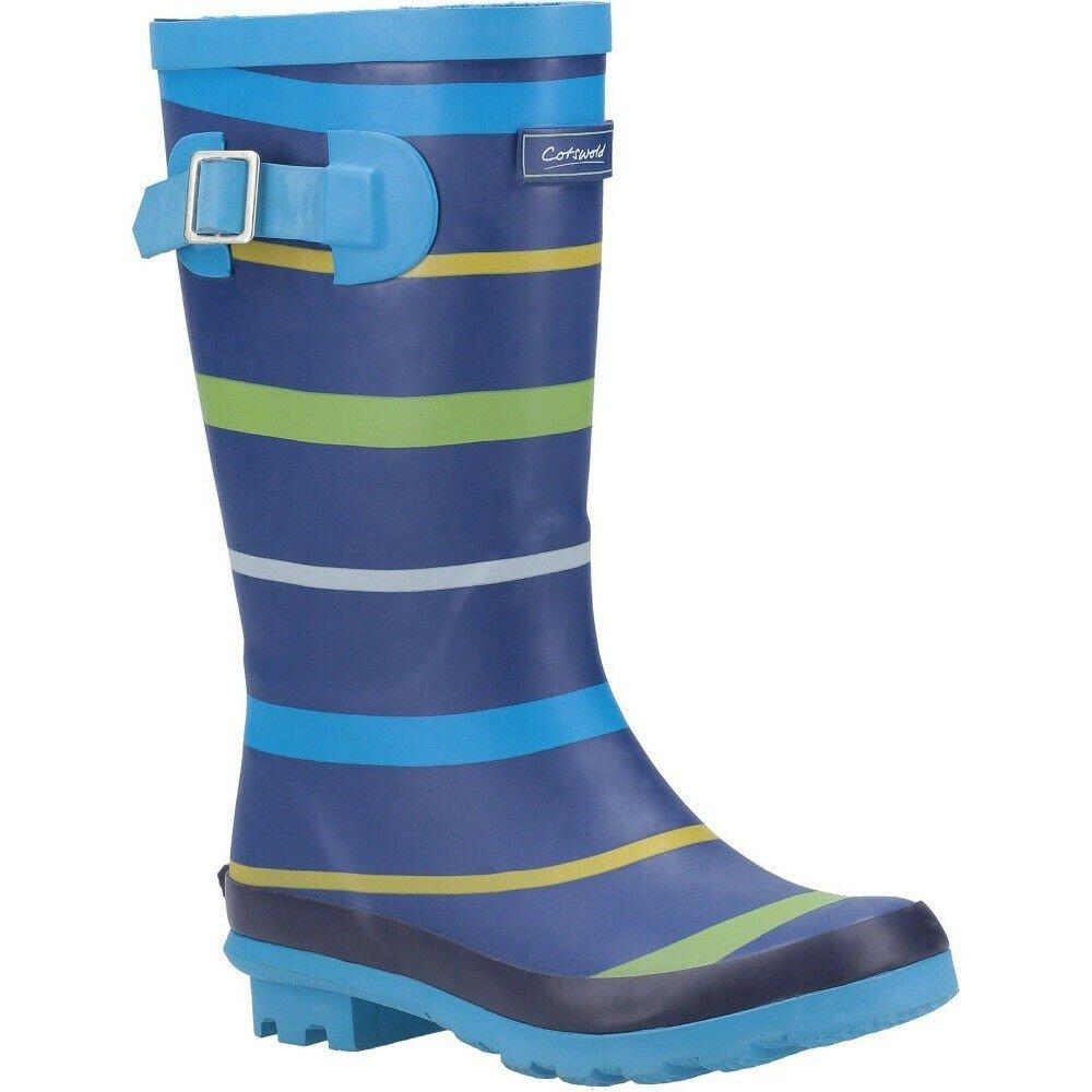Image of Gummistiefel, Mit Streifen Unisex Blau 37