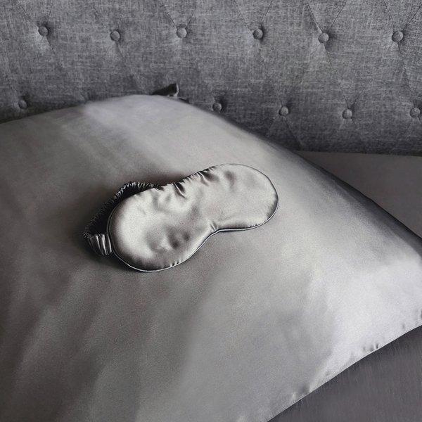AILORIA BEAUTY SLEEP SET L Taie d'oreiller (80x80) et masque de nuit en soie  