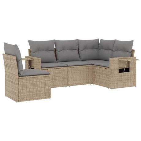 VidaXL Garten sofagarnitur poly-rattan  