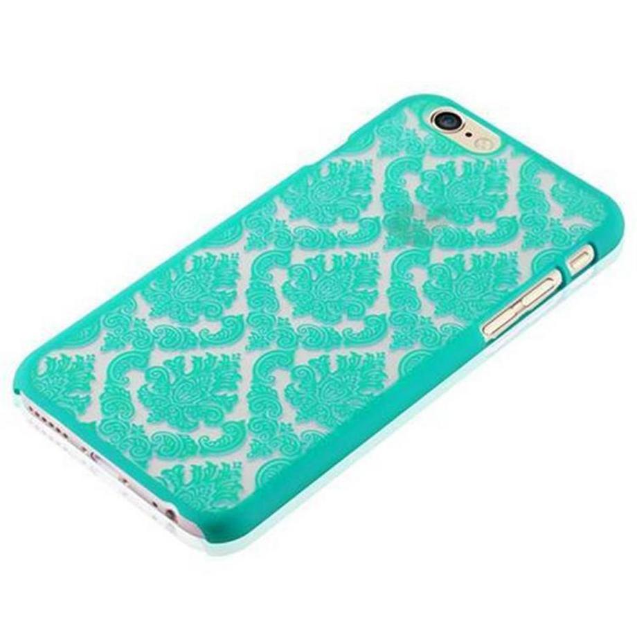 Cadorabo  Hülle für Apple iPhone 6  6S Blumen Paisley Henna Design 