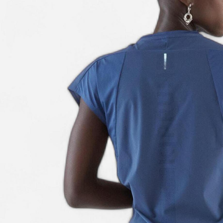 KIPRUN  T-shirt running donna leggero poliestere 