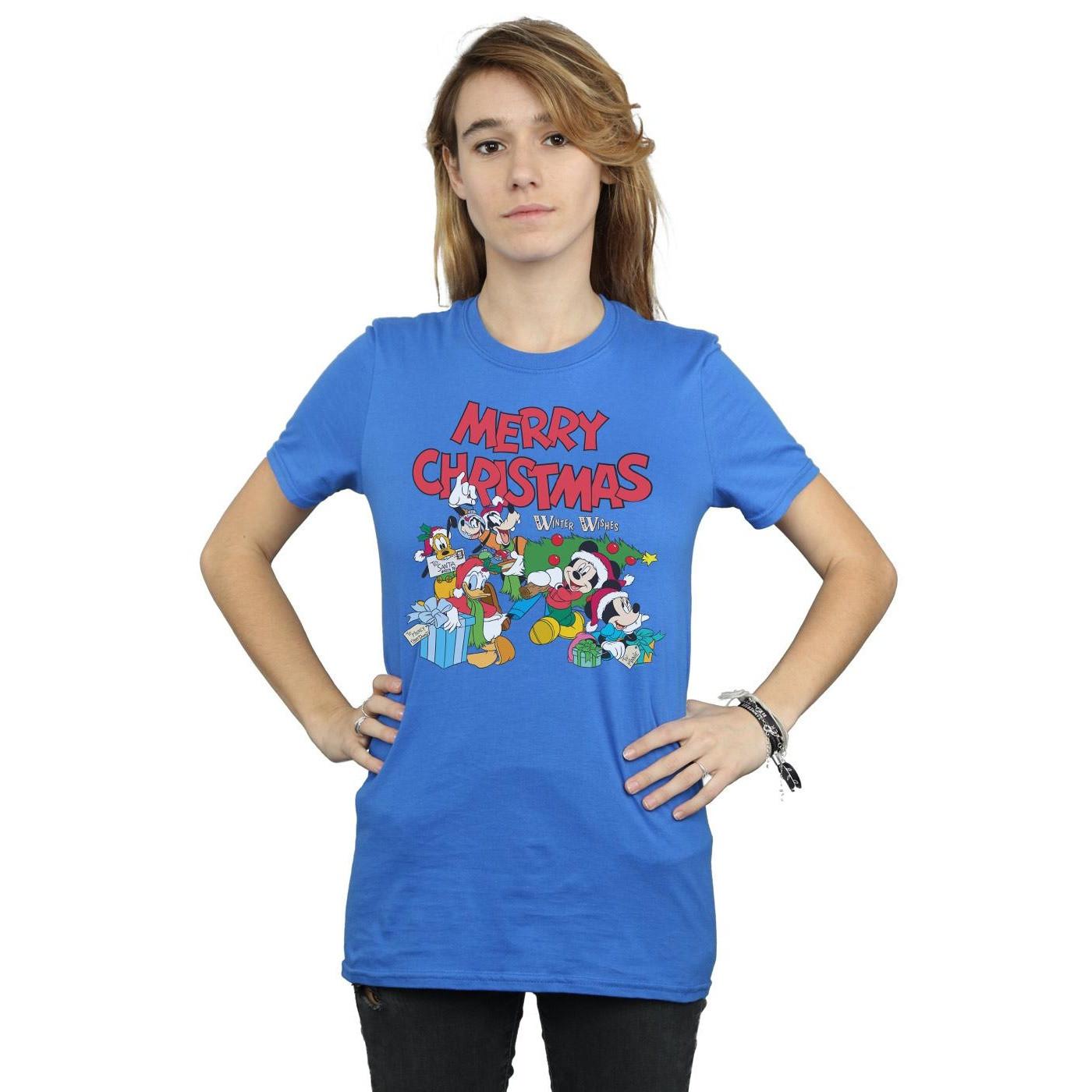 Disney  Mickey Mouse And FriendsWinter Wishes TShirt 