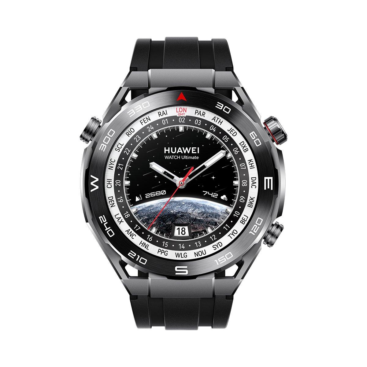 Image of Watch Ultimate 3,81 Cm (1.5") Ltpo 48 Mm Hybrid 466 X 466 Pixel Schwarz Gps Unisex 48mm