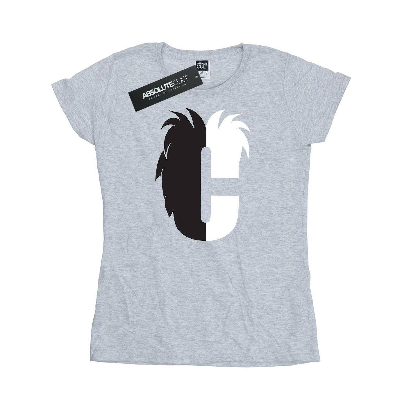 Image of Alphabet C Is For Cruella De Vil Tshirt Damen Grau XXL