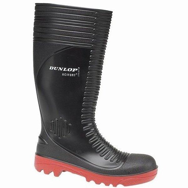 Image of Acifort A252931 Sicherheitsgummistiefel Gummistiefel Unisex Schwarz 45