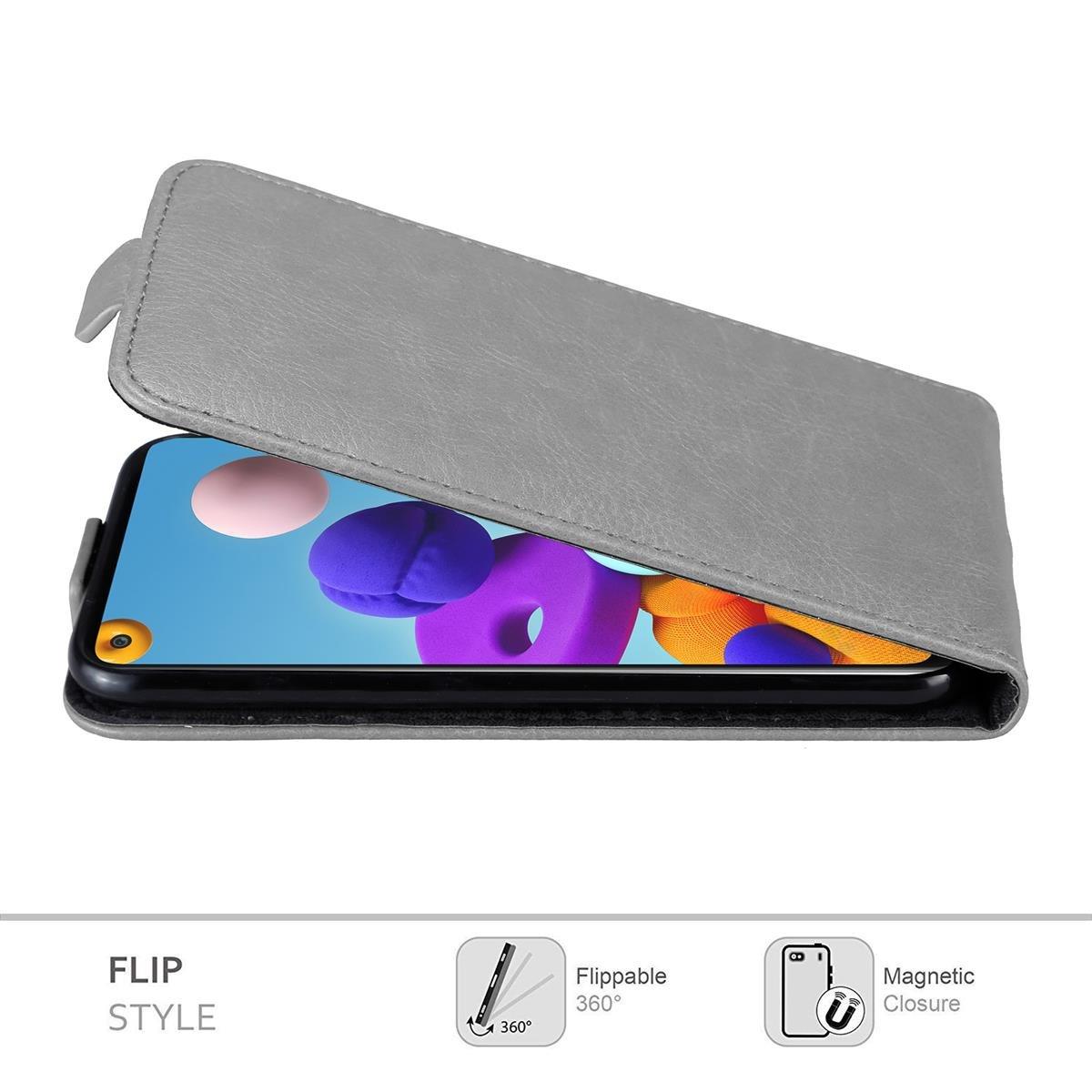 Cadorabo  Housse compatible avec Samsung Galaxy A21s - Coque de protection au design flip avec fermeture magnétique 