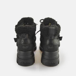 Buffalo  scarponcini da aspha com mid warm - vegan nubuck/fur 