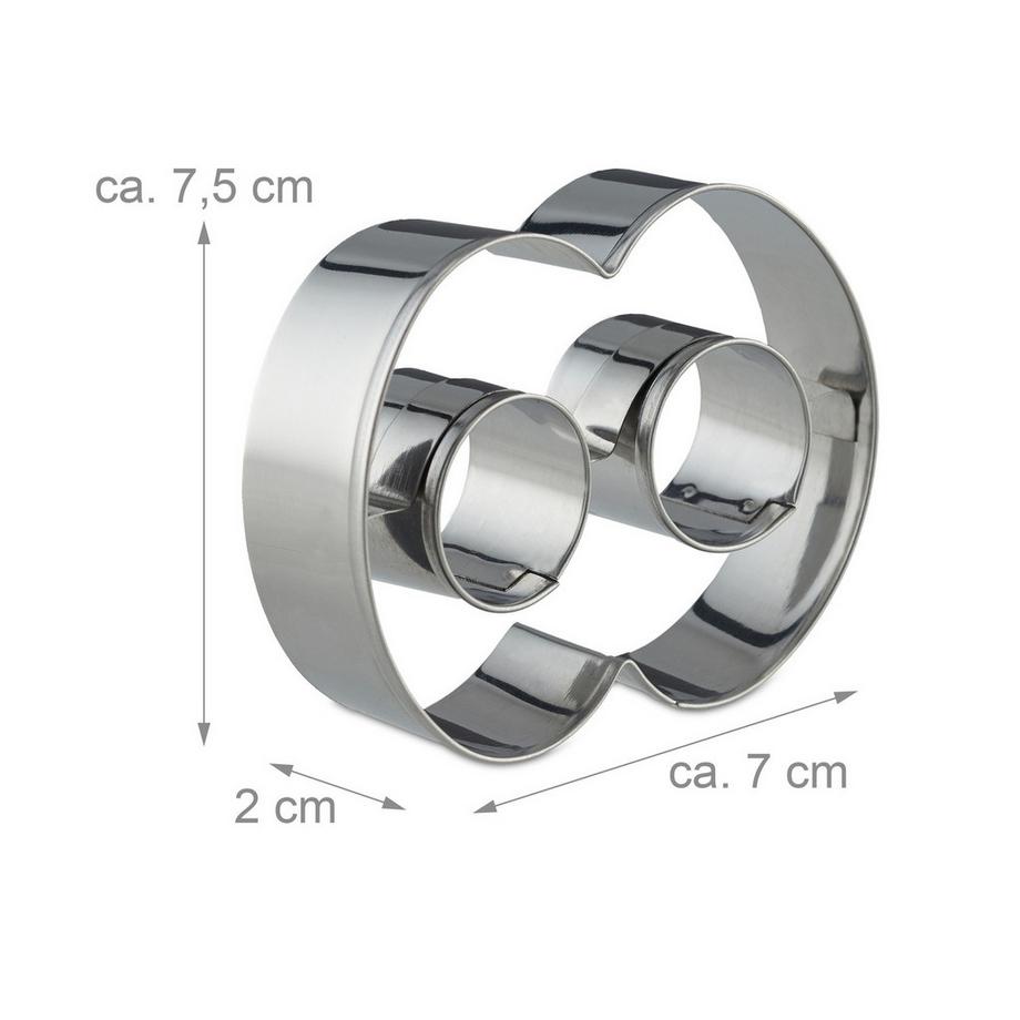 B2X Keksausstecher Buchstaben & Zahlen  