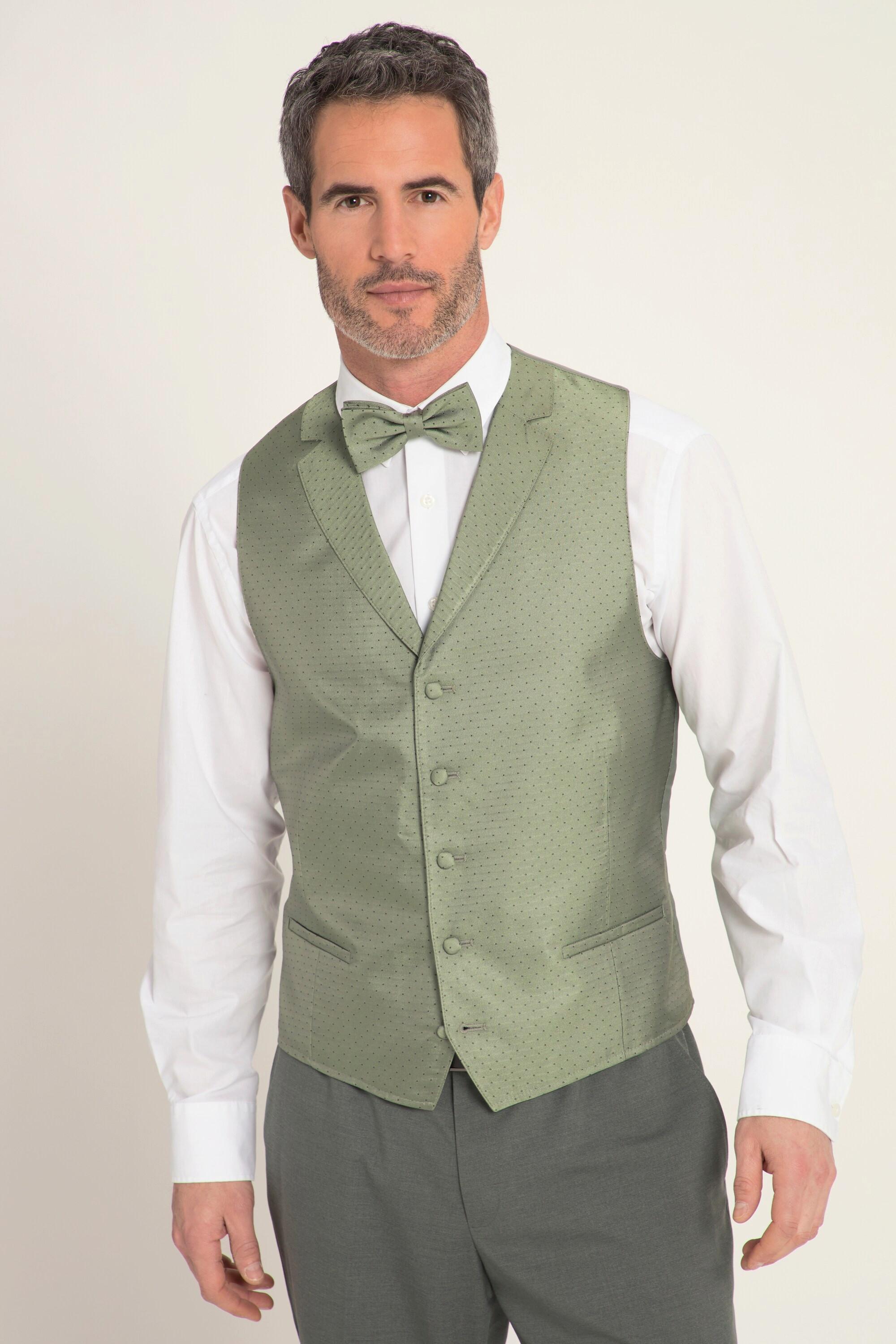 JP1880 Gilet da Sposo Punti Colletto a Revers  