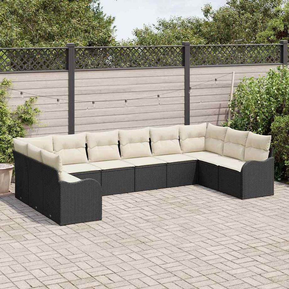 VidaXL Divano modulare Polyrattan  