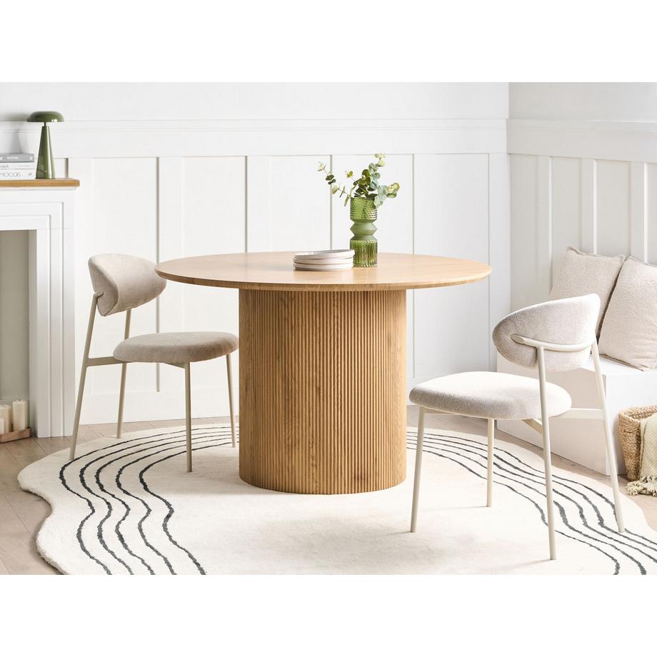 Beliani Table de repas en MDF Minimaliste SHEHO  
