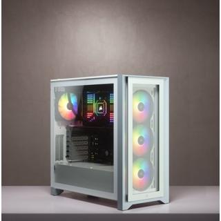 Corsair  ICUE 4000X RGB Midi Tower Bianco 