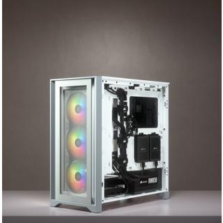 Corsair  ICUE 4000X RGB Midi Tower Bianco 