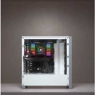 Corsair  ICUE 4000X RGB Midi Tower Bianco 