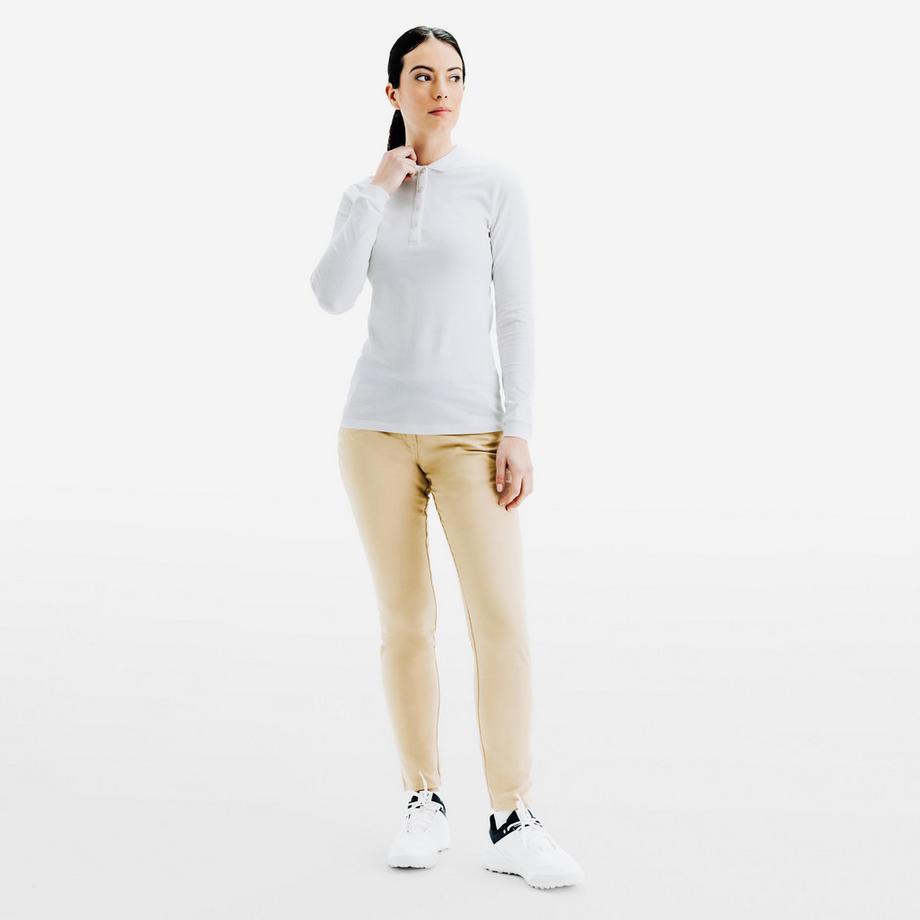 INESIS  Poloshirt langarm - MW500 