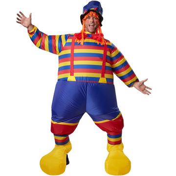 Costume de clown gonflable