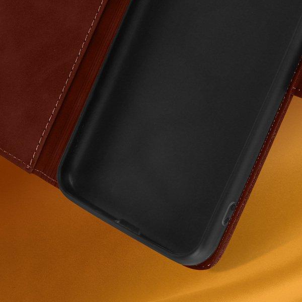 Avizar  Étui Xiaomi Redmi 10A Folio Marron 