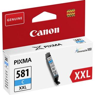 Canon  CLI-581 XXL Cyan Tintentank, sehr hohe Reichweite 