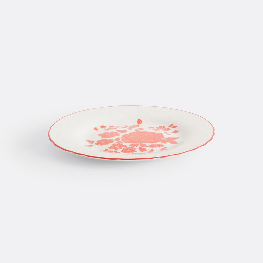 La Redoute Intérieurs Lot de 4 assiettes à dessert en porcelaine  