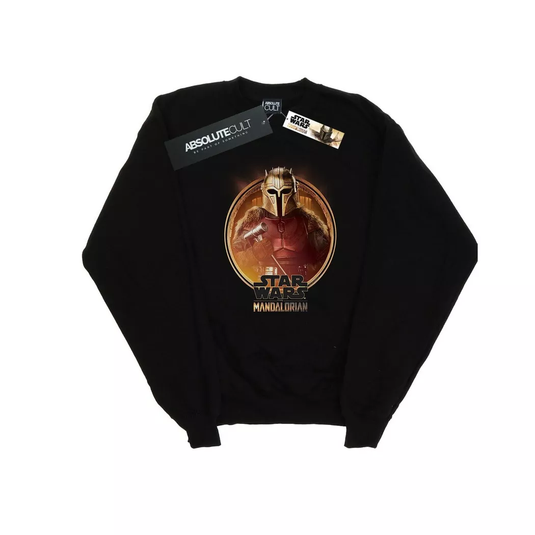 STAR WARS - The Mandalorian The Armorer Sweatshirt, per donna, Nero, Größe XL