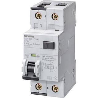 Siemens  Disjoncteur différentiel type A PSE/SSF IFN 30 mA, 10 kA, B 16A 