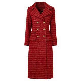 Joe Browns  PETITE Manteau Maxi Double Boutonnage Tweed Texturé 