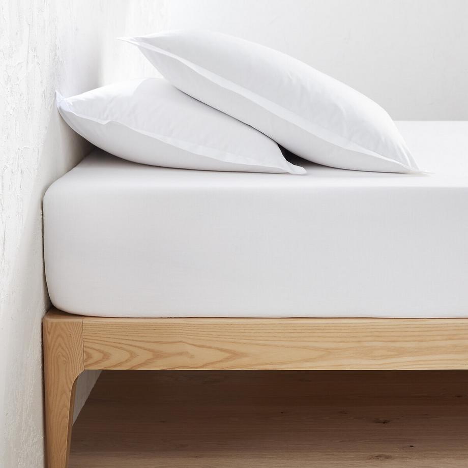 Drap housse en percale coton