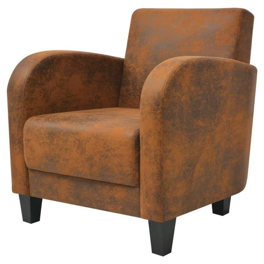 VidaXL Chaise de canapé cuir artificiel  