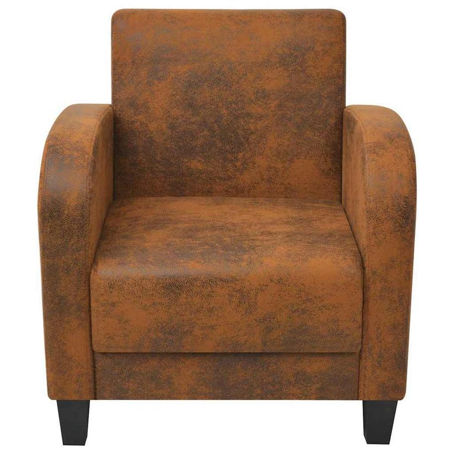 VidaXL Chaise de canapé cuir artificiel  