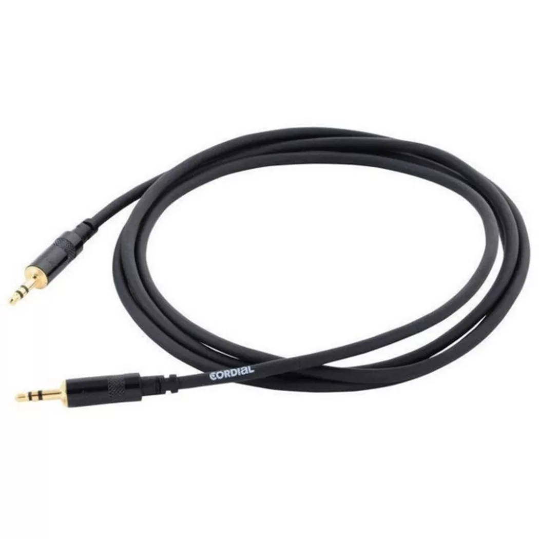 Cordial CFS0,9WW Cordial Jack Cinch Cable 3.5mm Black Flexible 0.90m
