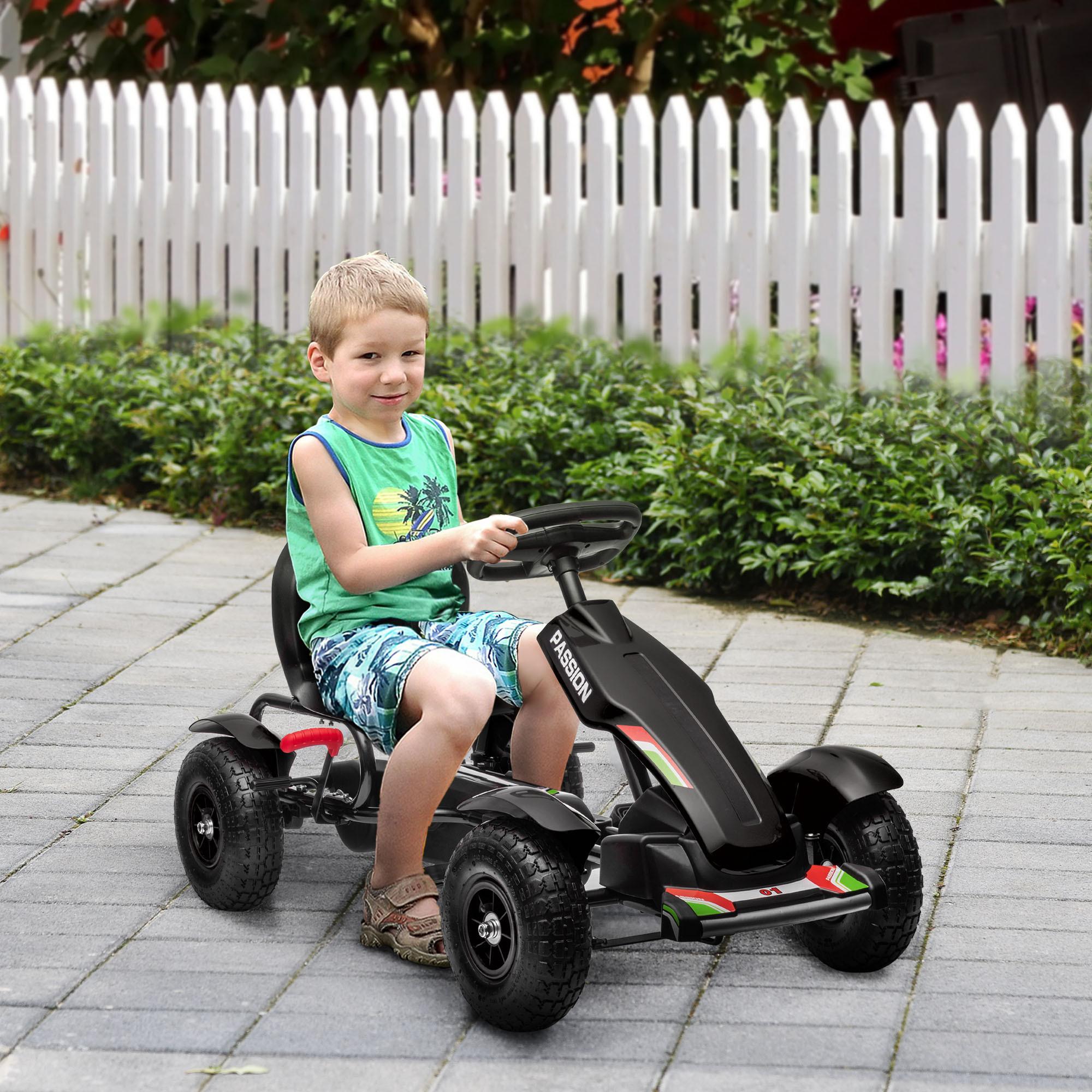 HOMCOM  Voiture à pédales pour enfants 