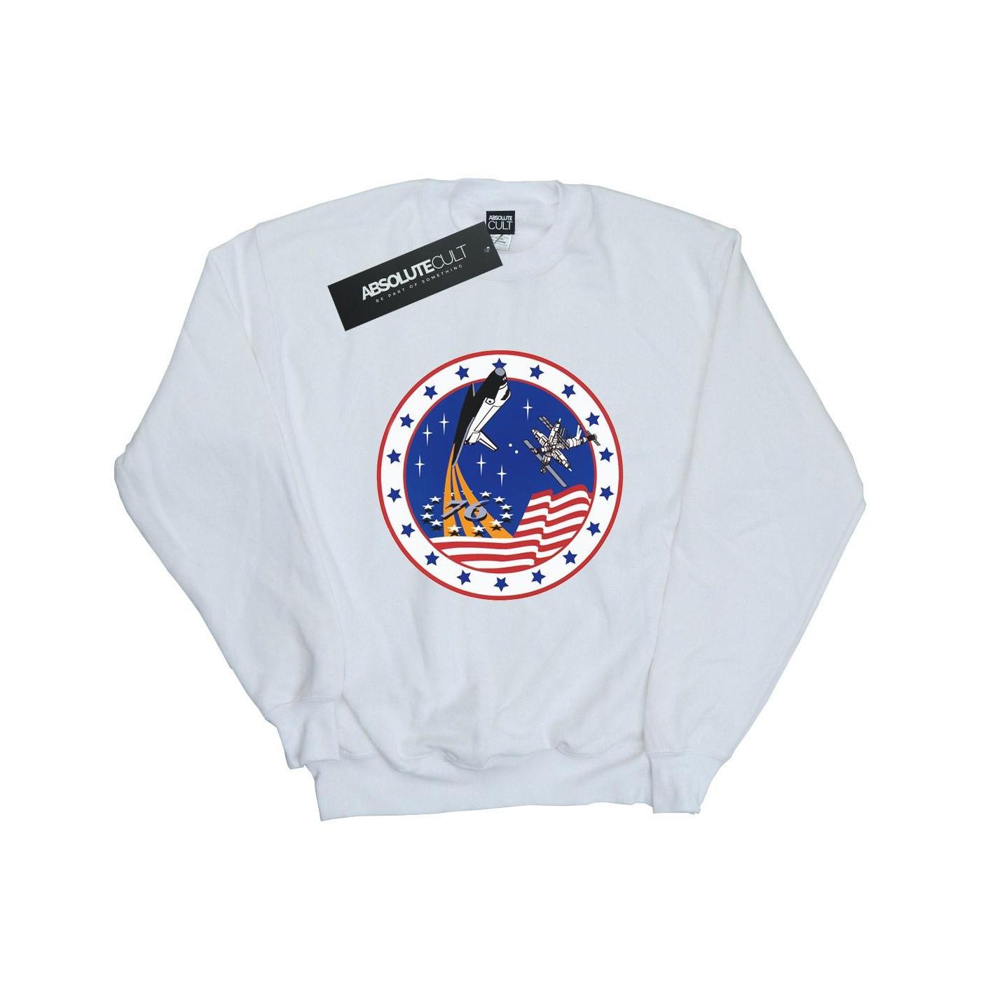 Image of Classic Rocket 76 Sweatshirt Herren Weiss M