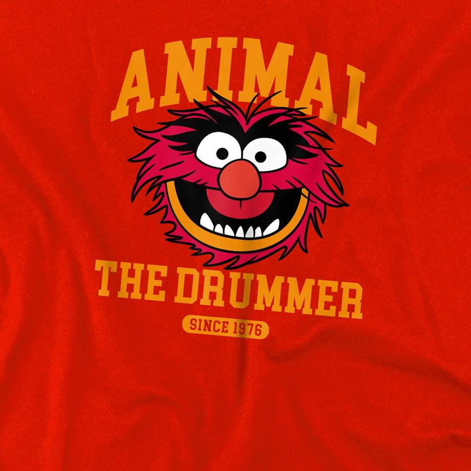 The Muppets  T-ShirtMotif Animal The Drummer 