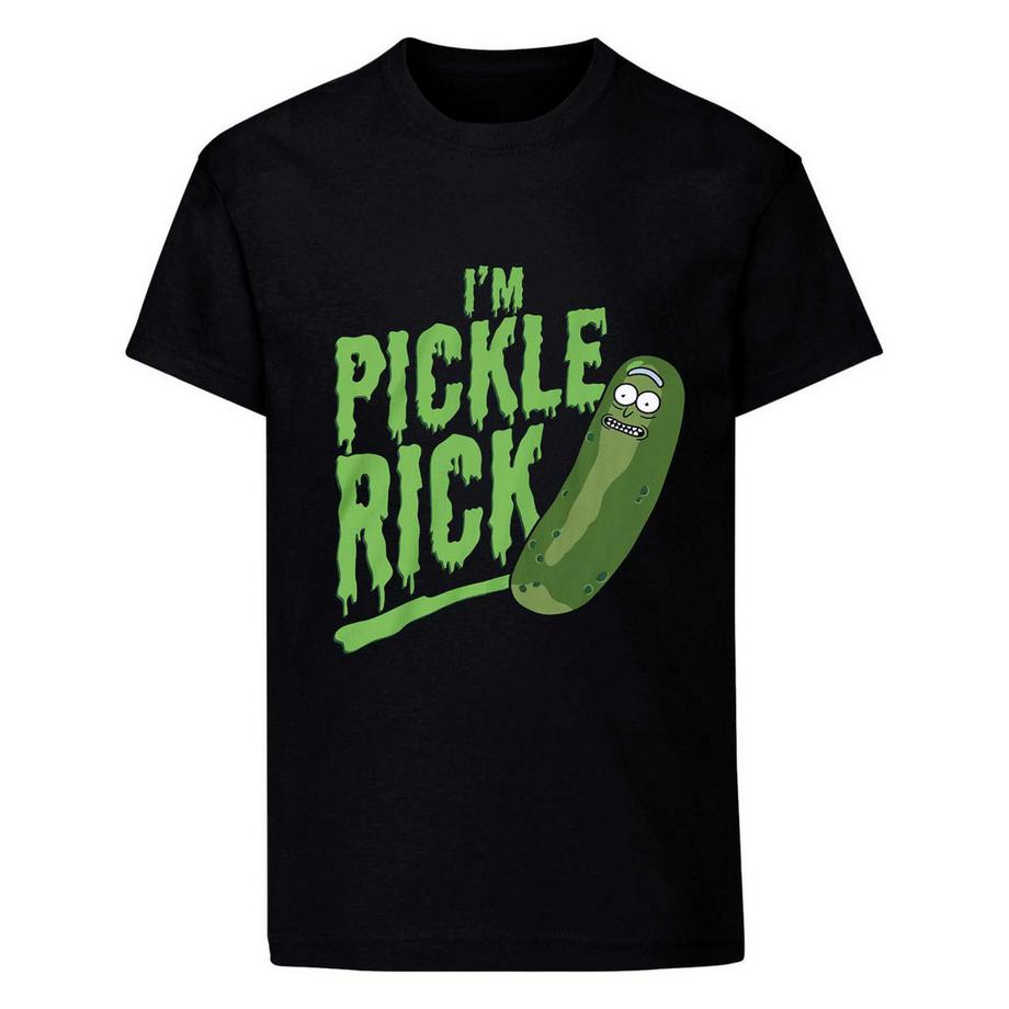 Rick And Morty T-Shirt Imprimé Pickle Rick  