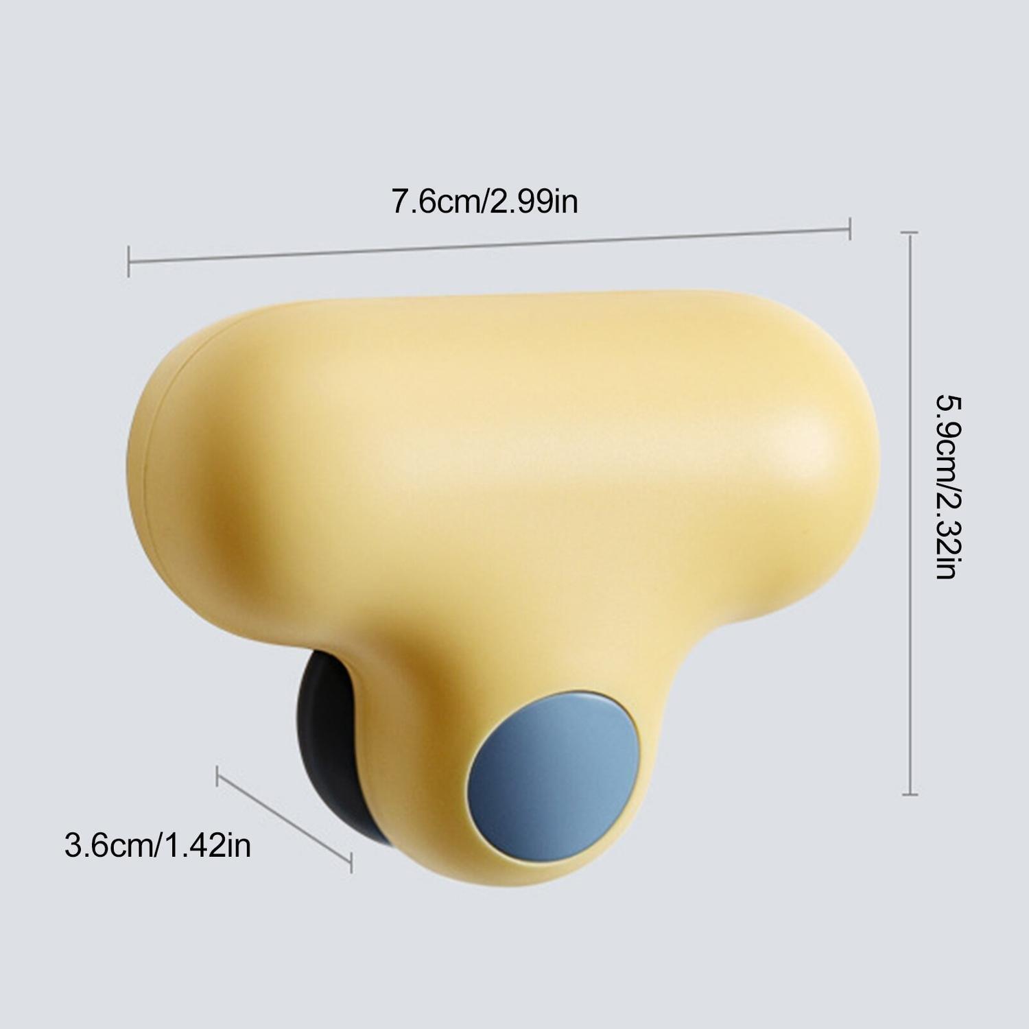 Northio Raschietto per vetri per bagno - mini - blu  