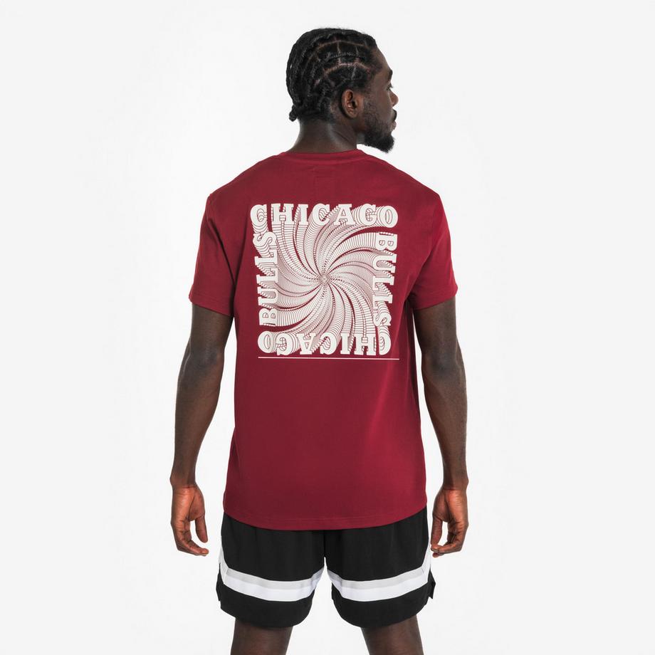 TARMAK  T-shirt TS 900 AD manches courtes coupe ample coton polyester 