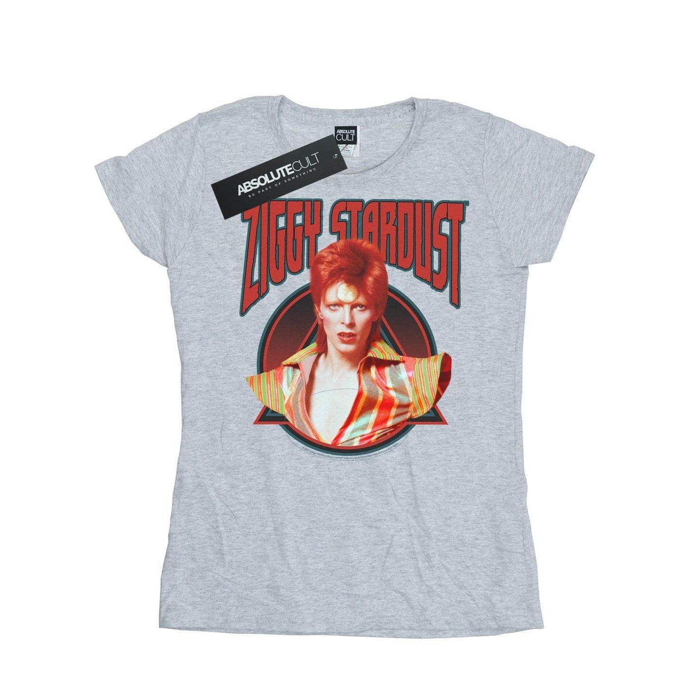 Image of Ziggy Stardust Tshirt Damen Grau L