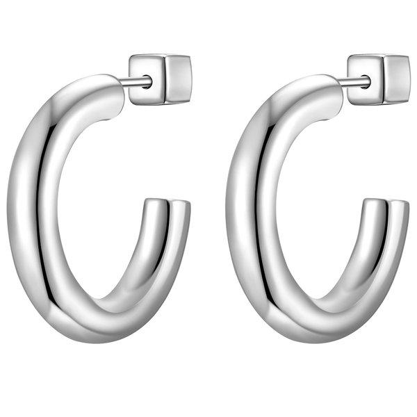 Image of Creolen Damen Silber 21mm