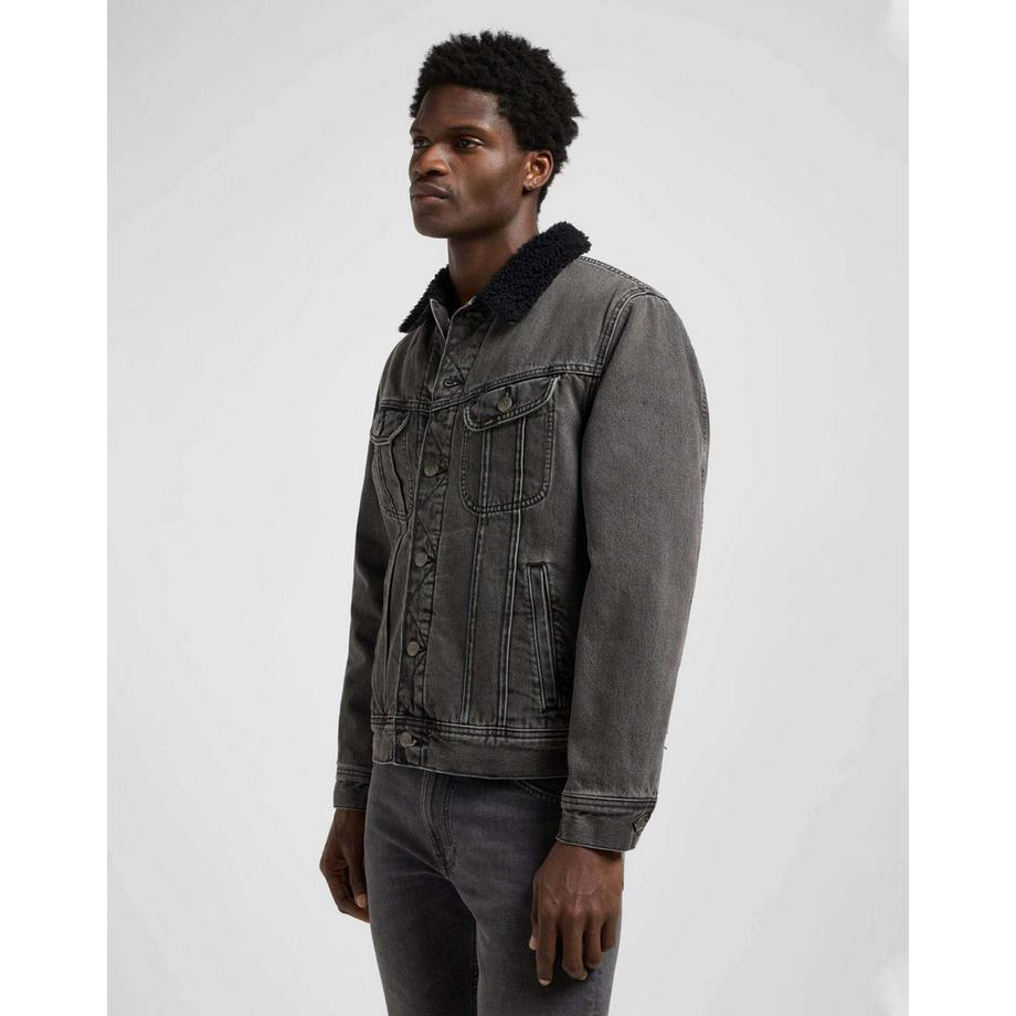 Lee Giacca in denim Sherpa  