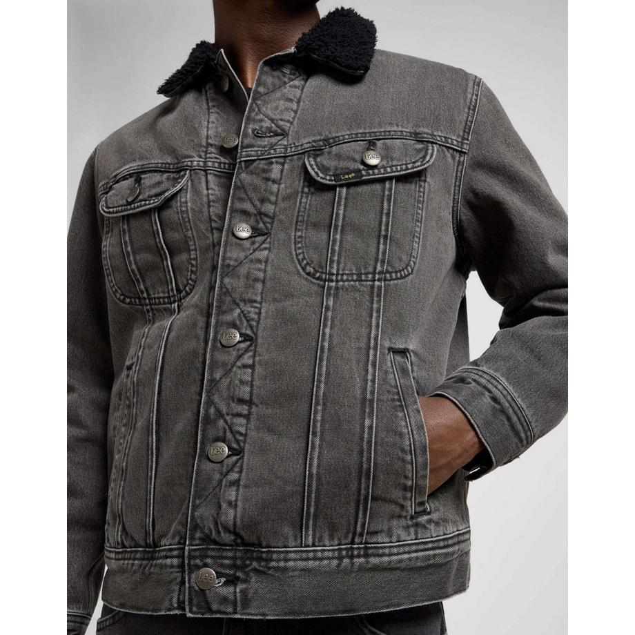 Lee Giacca in denim Sherpa  