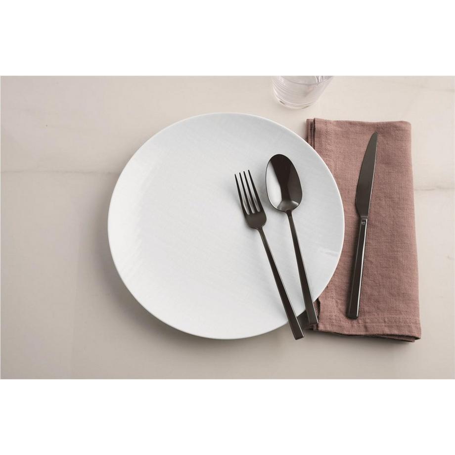 Sambonet  Besteck-Set Rock 24-teilig, Schwarz 