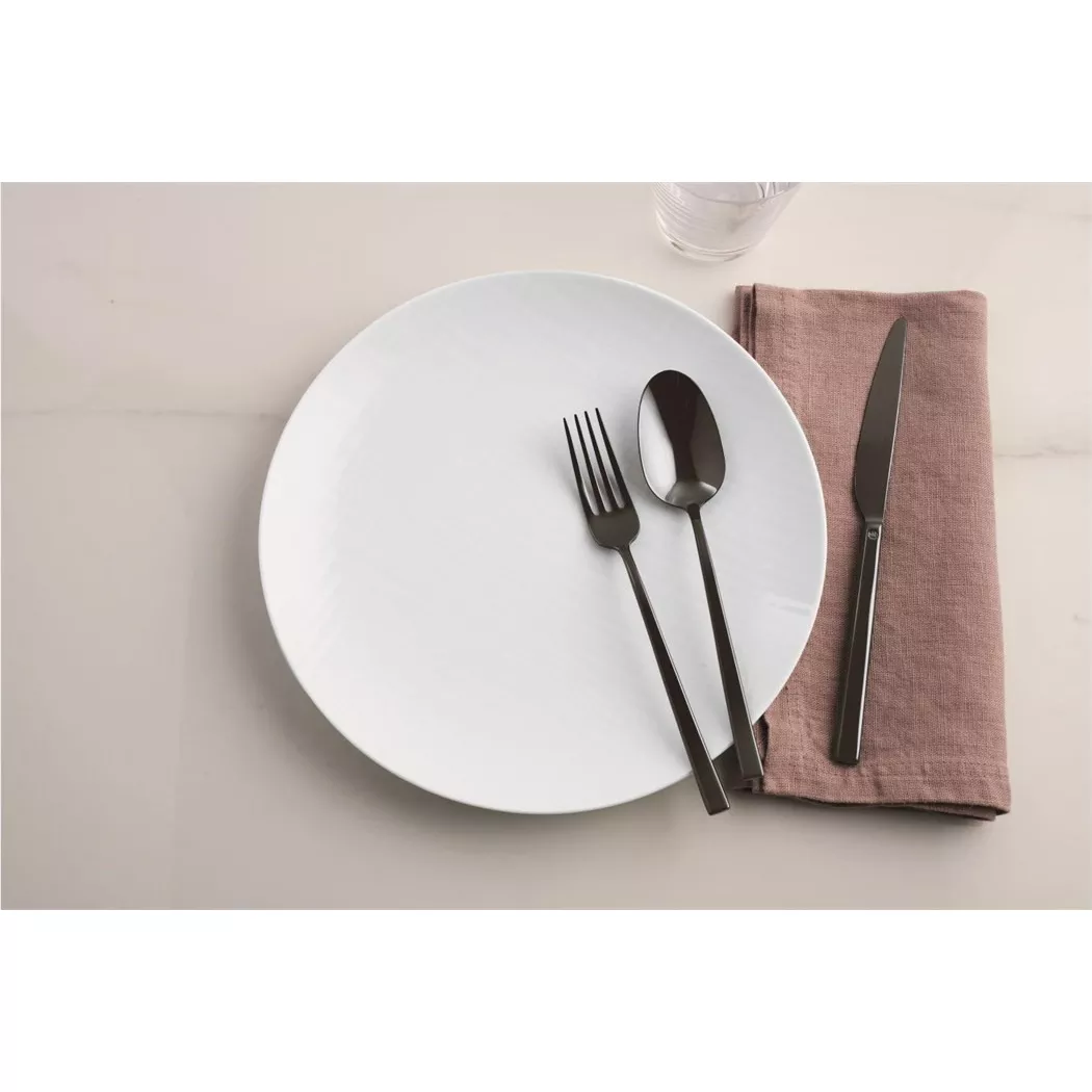 Sambonet - Besteck-Set Rock 24-teilig, Schwarz